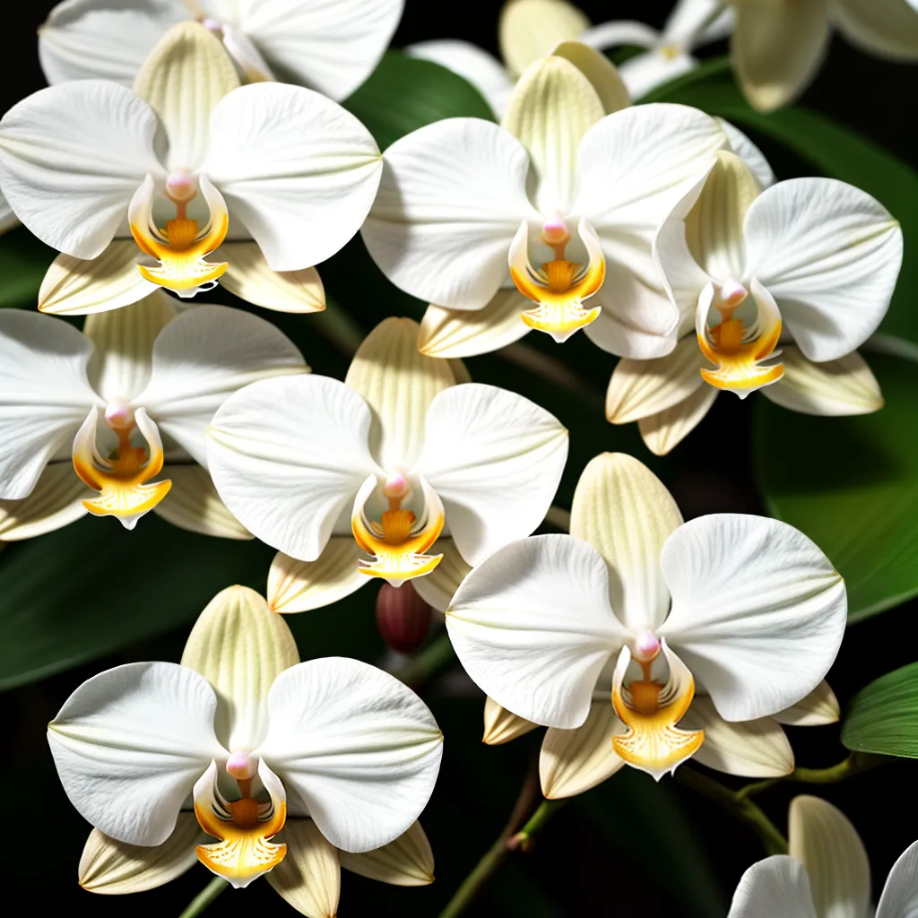orquidea vanilla planifolia flor branca 1 orquidea vanilla planifolia flor branca 1