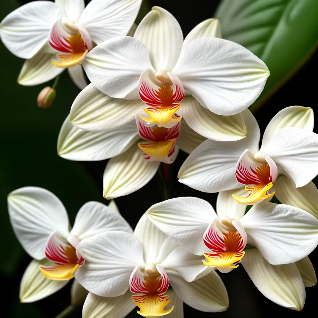 orquidea vanilla planifolia flor branca 2 orquidea vanilla planifolia flor branca 2