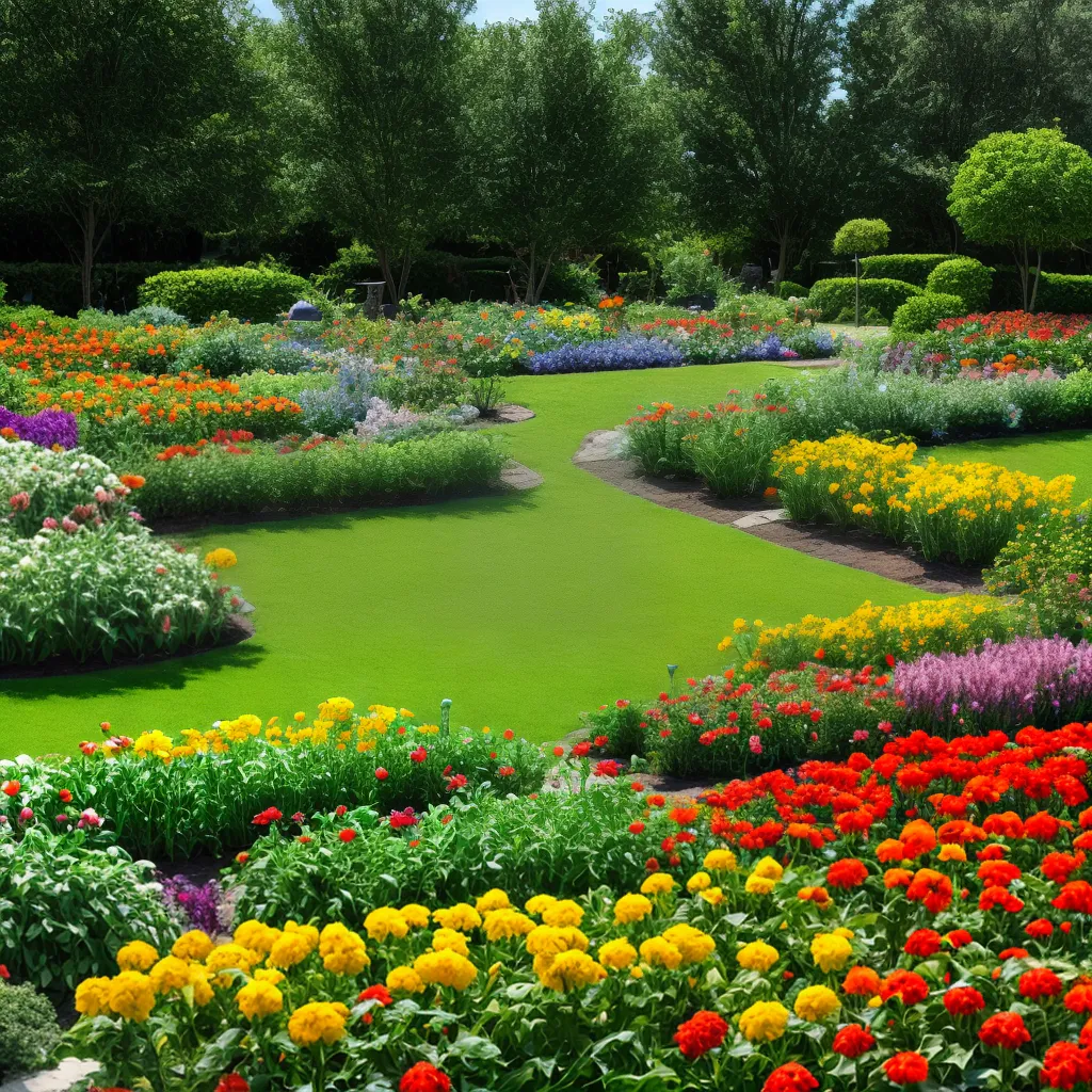 horta vibrante vegetais resilientes gardener