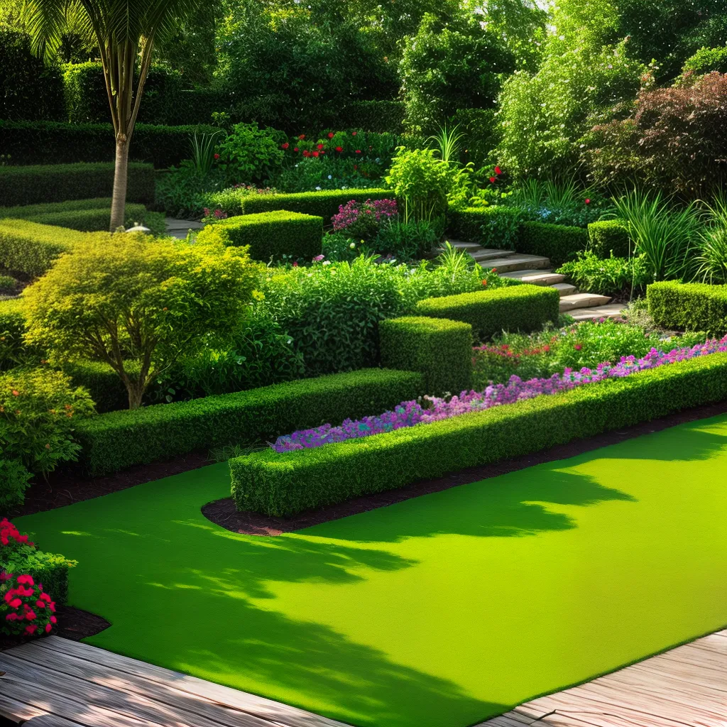 jardim verde vegetais ervas sol