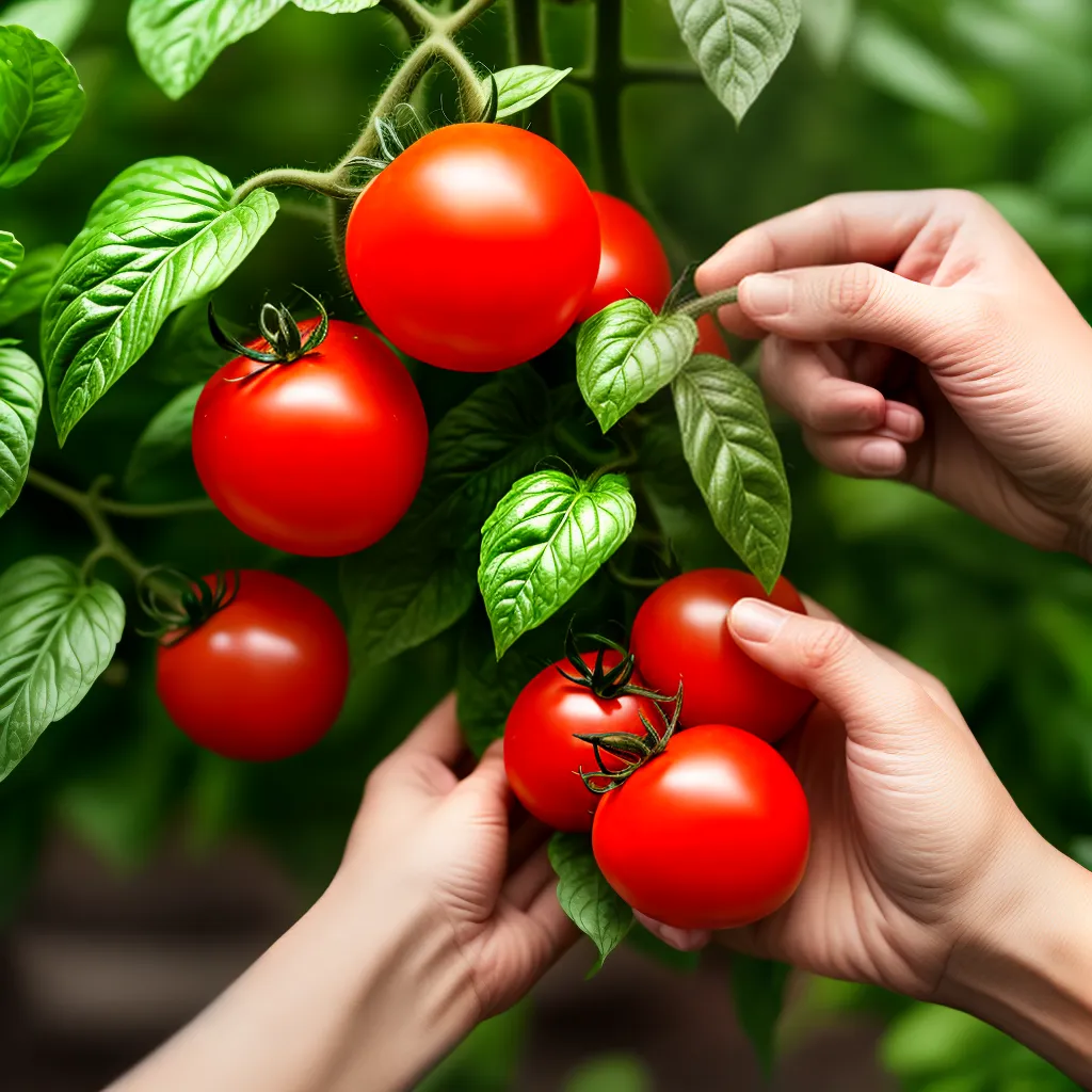 colheita tomate vermelho sol colheita tomate vermelho sol