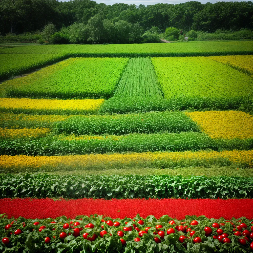 horta vegetais coloridos sustentabilidade