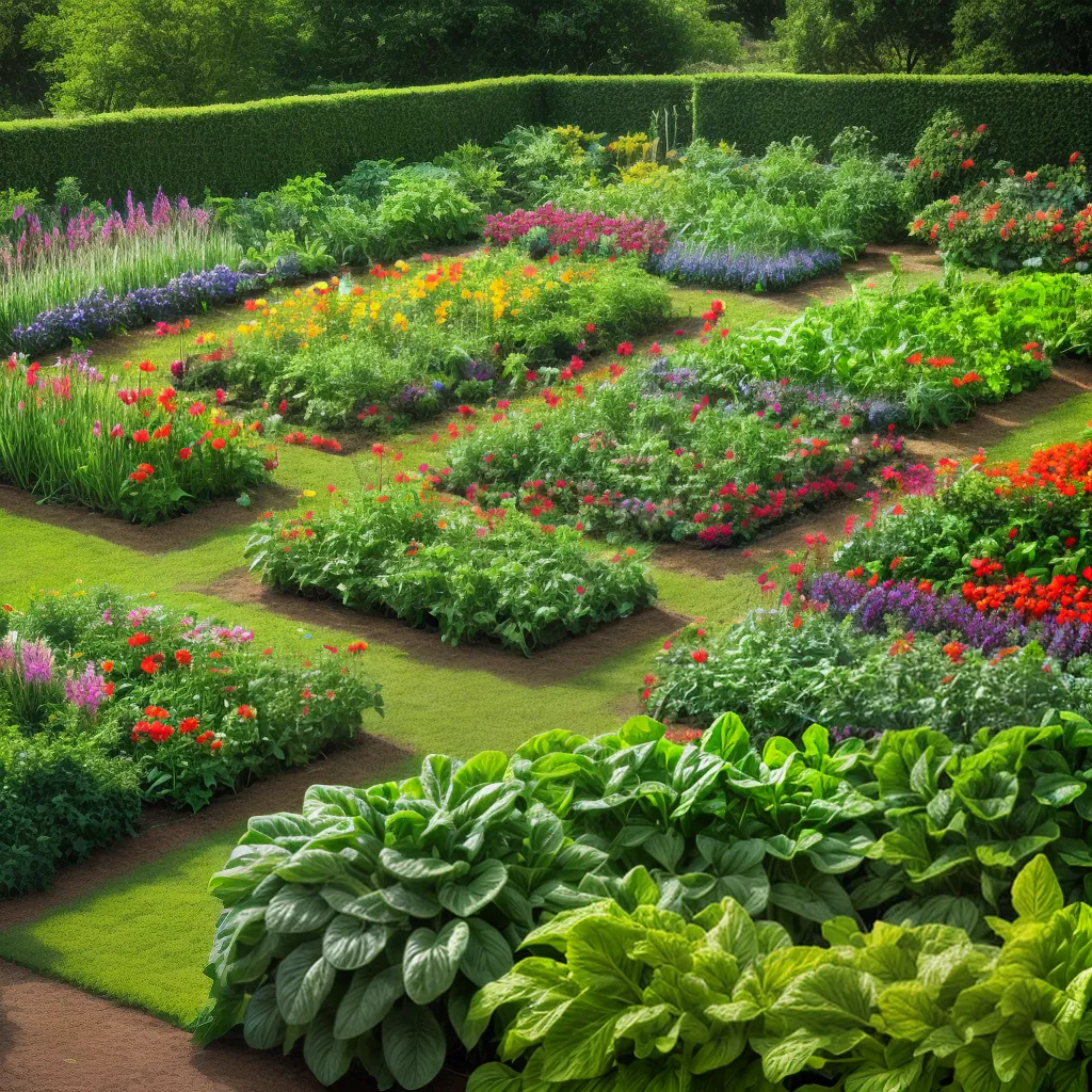 horta verdejante vegetais coloridos