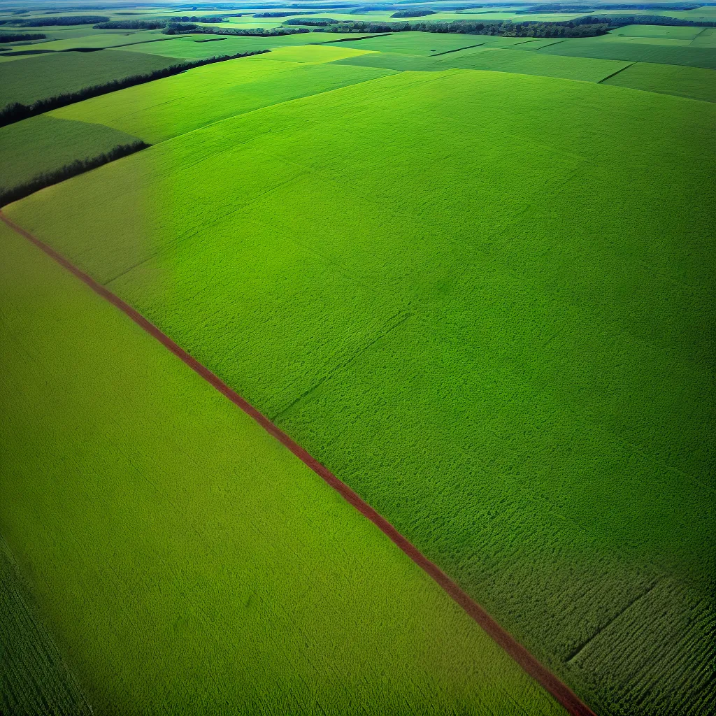 campo verde solo saudavel