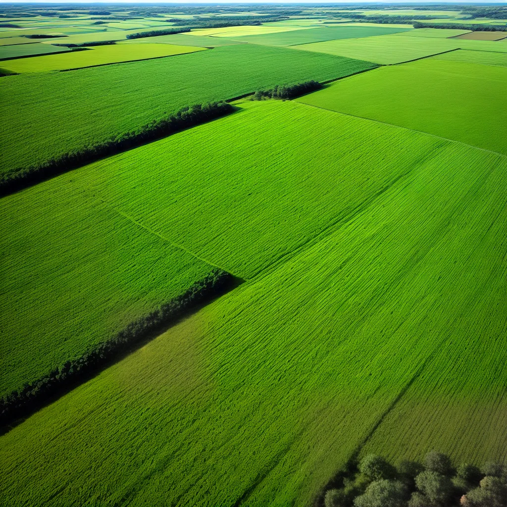 campo verde solo saudavel biodiversidade