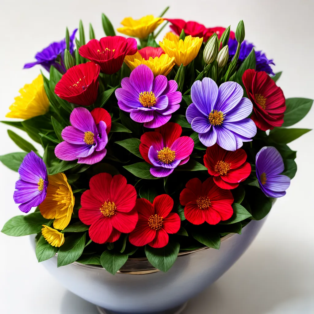bouquet exotico flores vibrantes