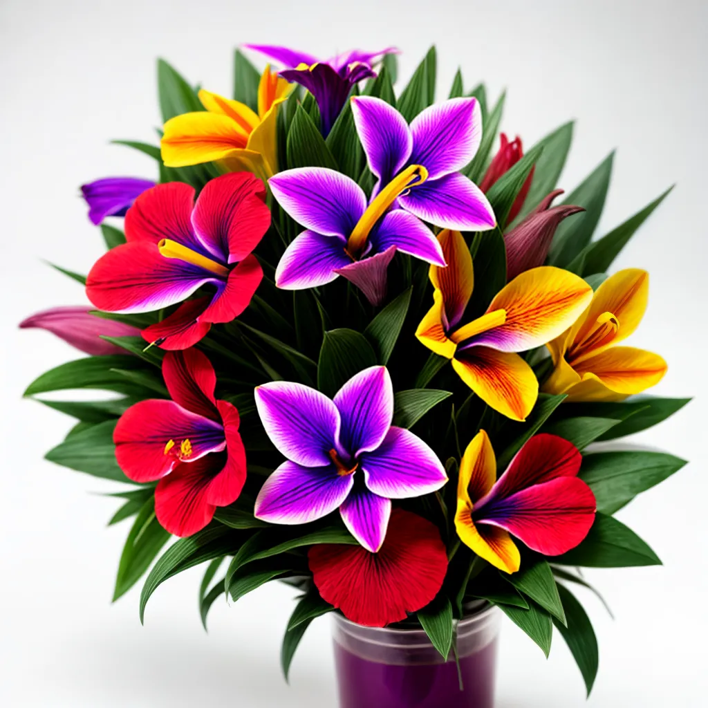 flores exoticas historias cores formas