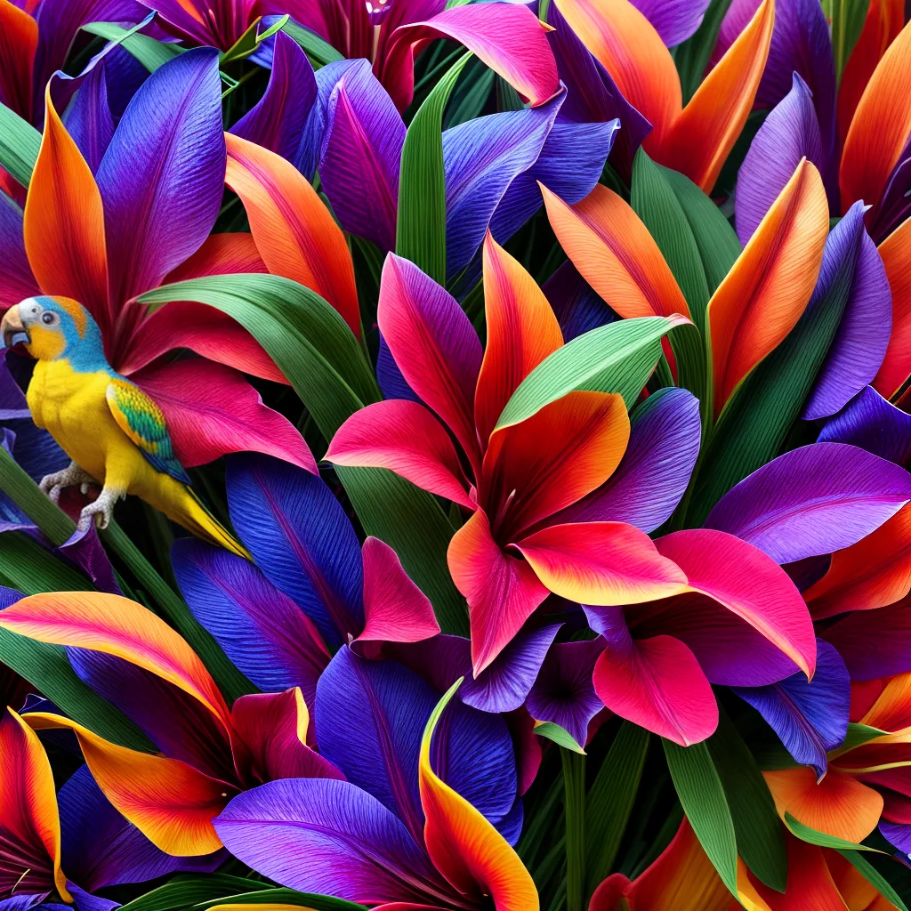 flores exoticas raras colecao vibrante
