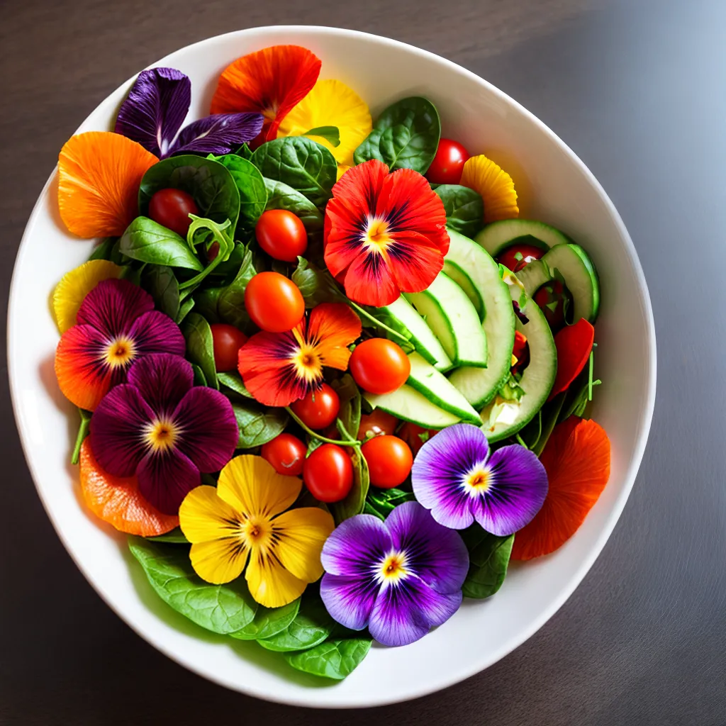salada colorida flores comestiveis 10