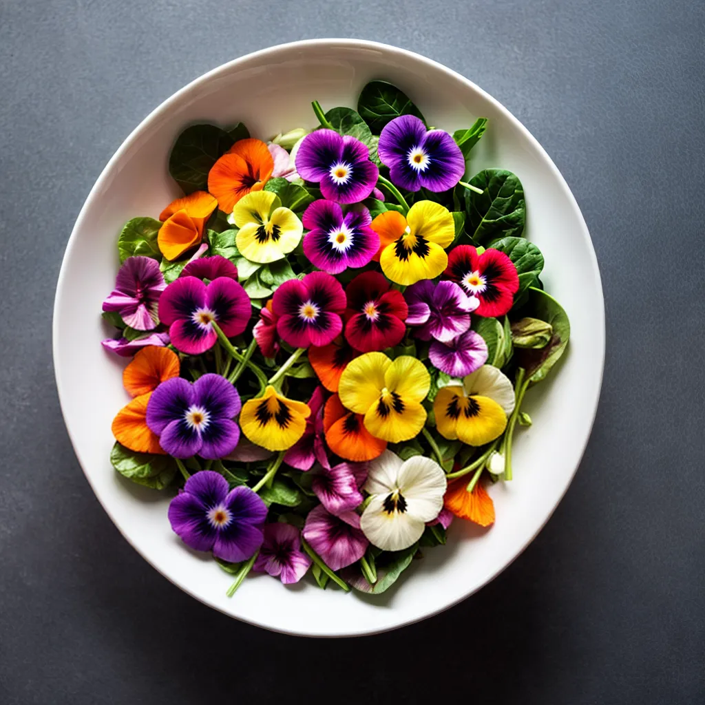 salada colorida flores comestiveis 13