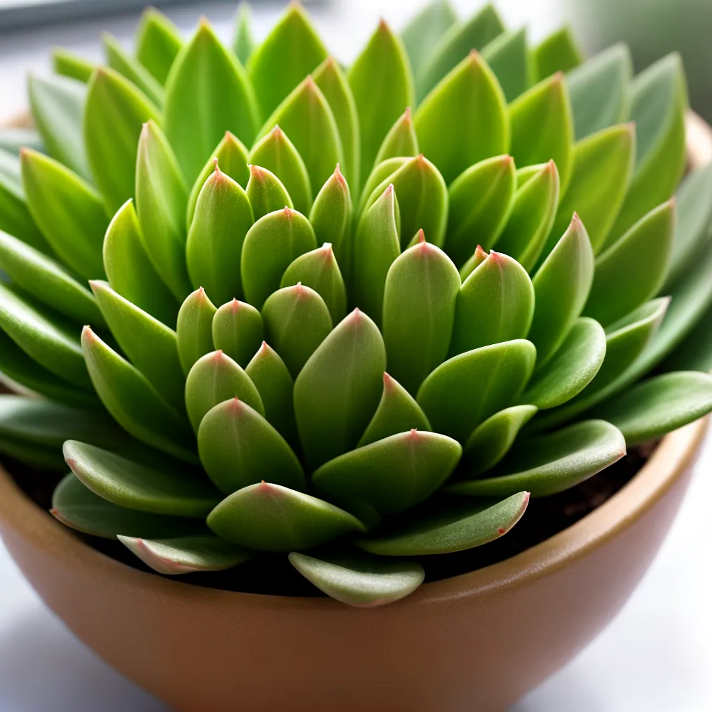 succulenta sol janela crescimento