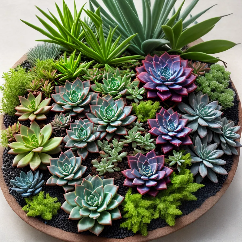 jardim suculentas diversidade beleza 1