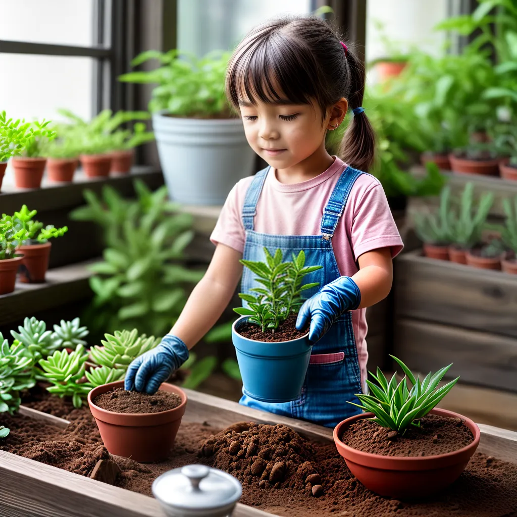 crianca jardinagem plantinha sol crianca jardinagem plantinha sol