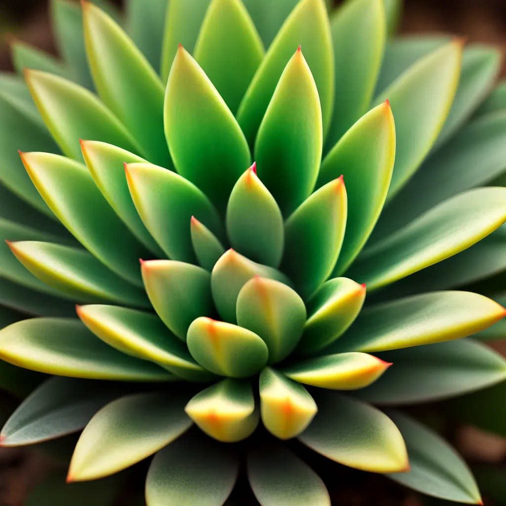 succulenta folhas verdes geometricas