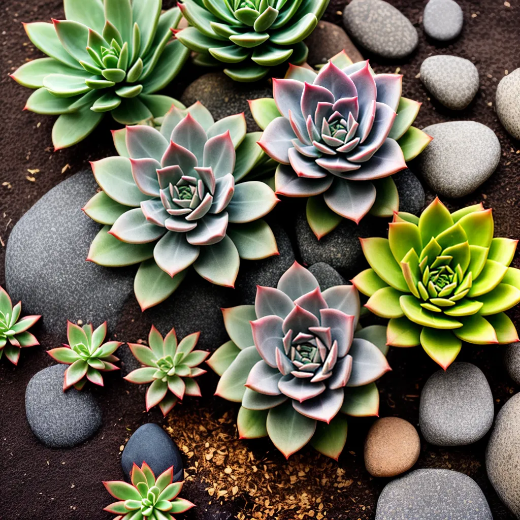 succulentes inverno flores coloridas succulentes inverno flores coloridas