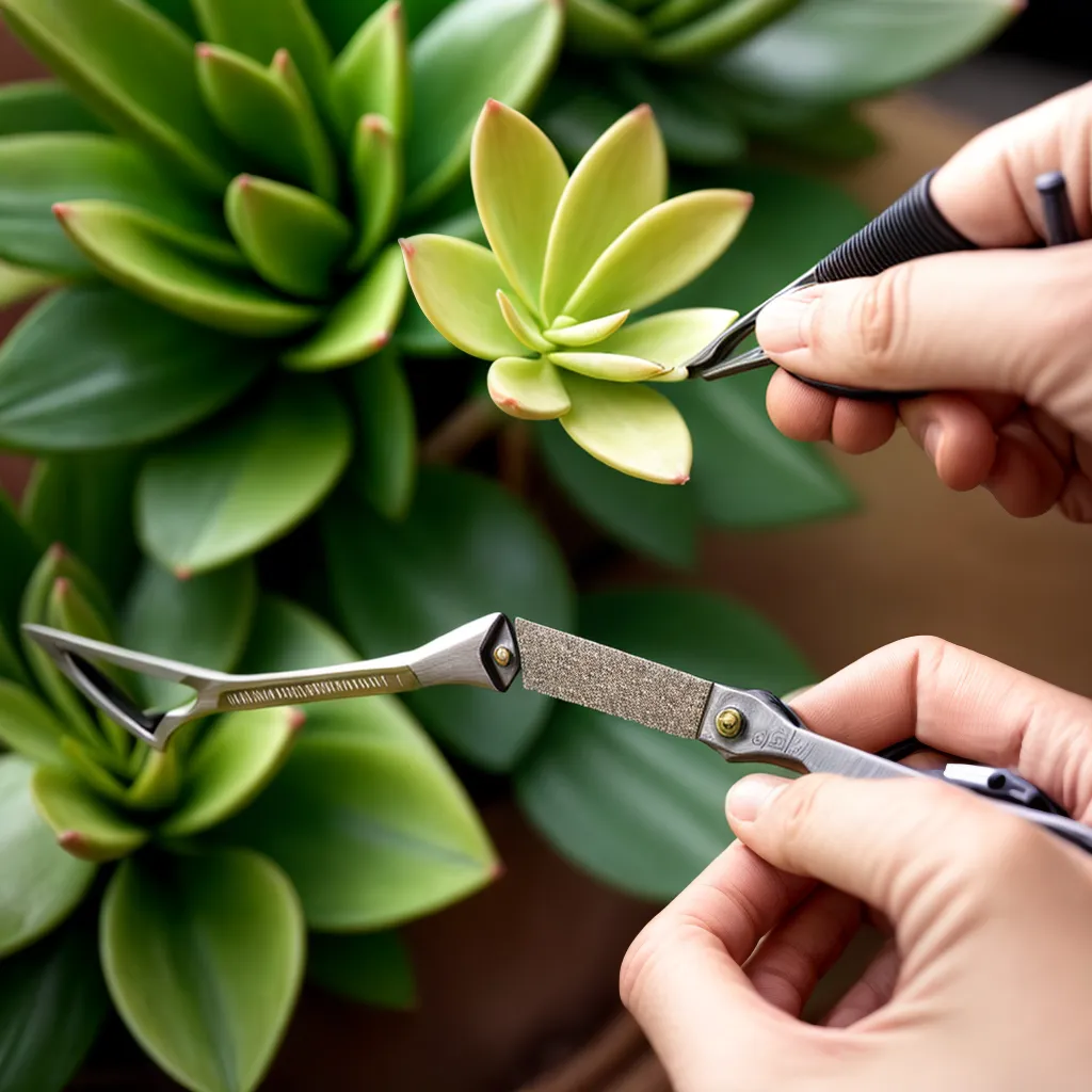 podar suculenta mao jardineiro podar suculenta mao jardineiro