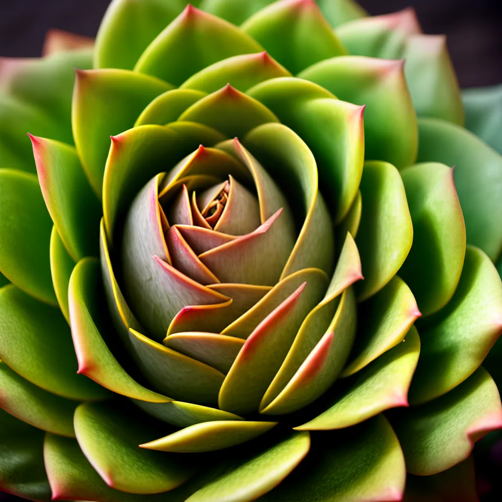 succulenta verde roseta sol