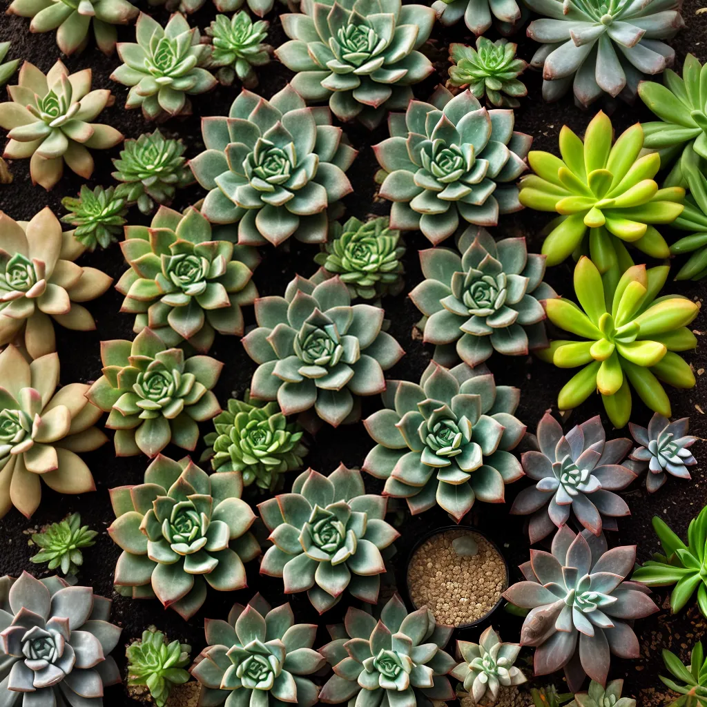 colecao suculentas verde