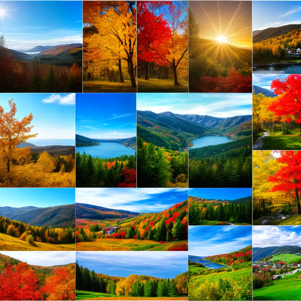 quatro estacoes colagem natureza quatro estacoes colagem natureza