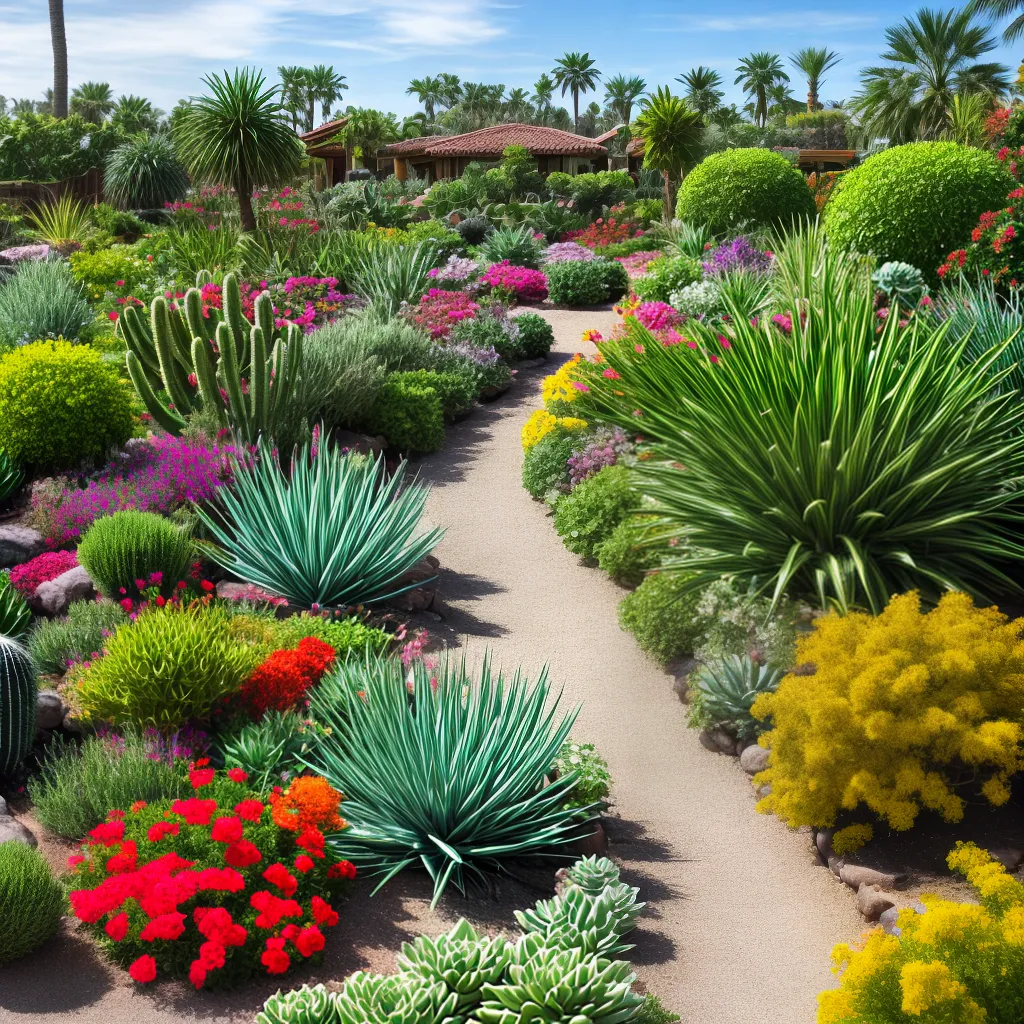 jardim resistente calor variedade plantas