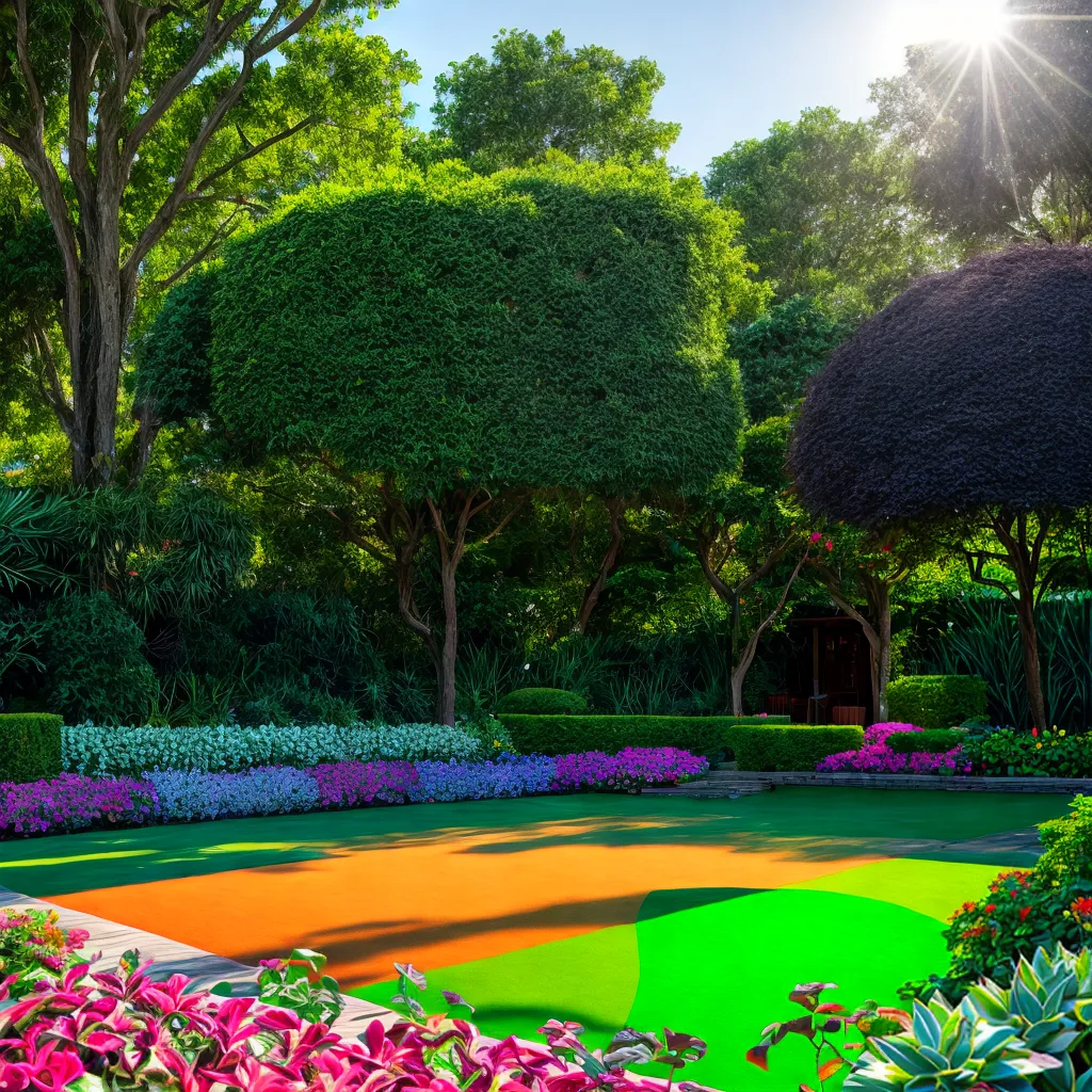 jardim resiliente clima quente