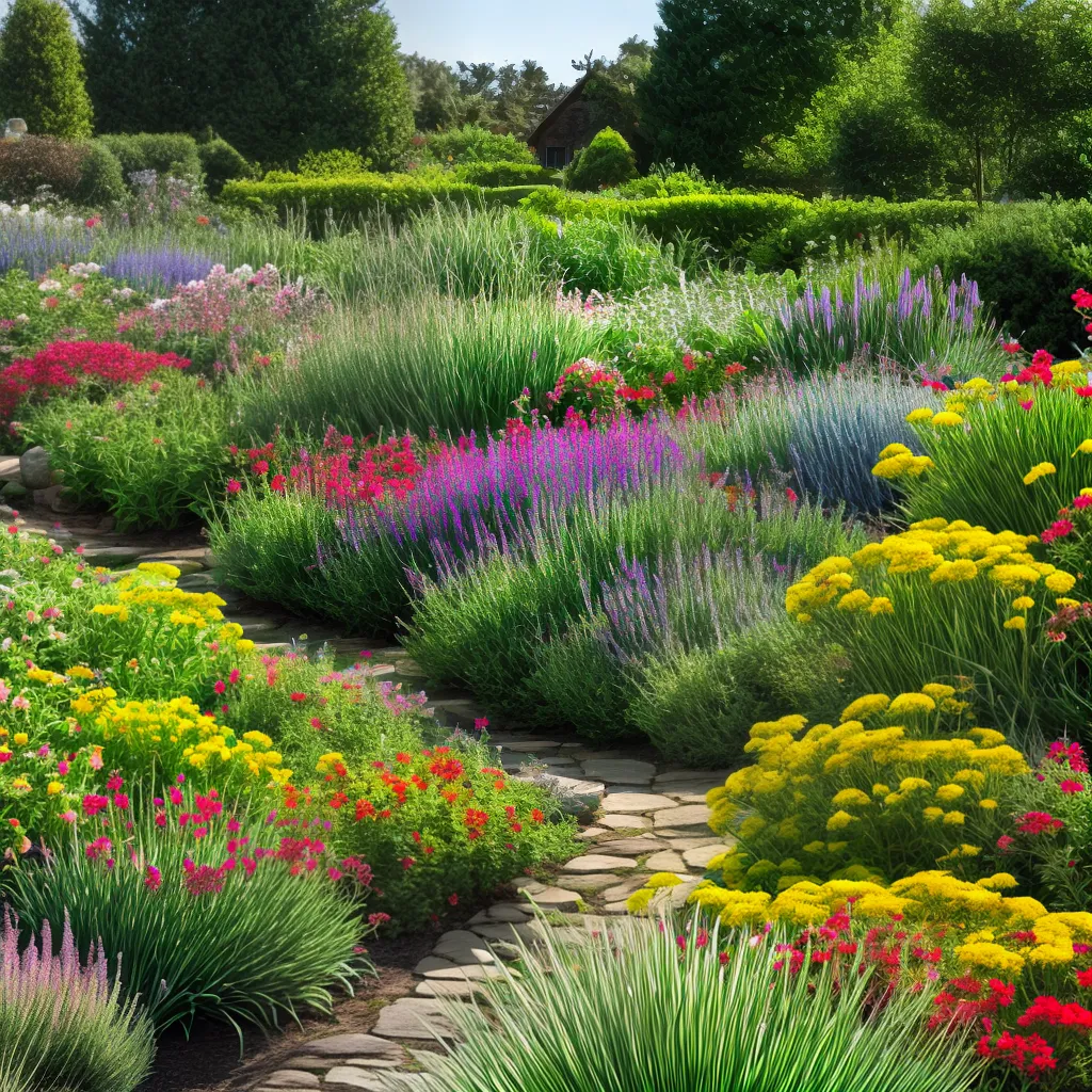 jardim resiliente variedade climas