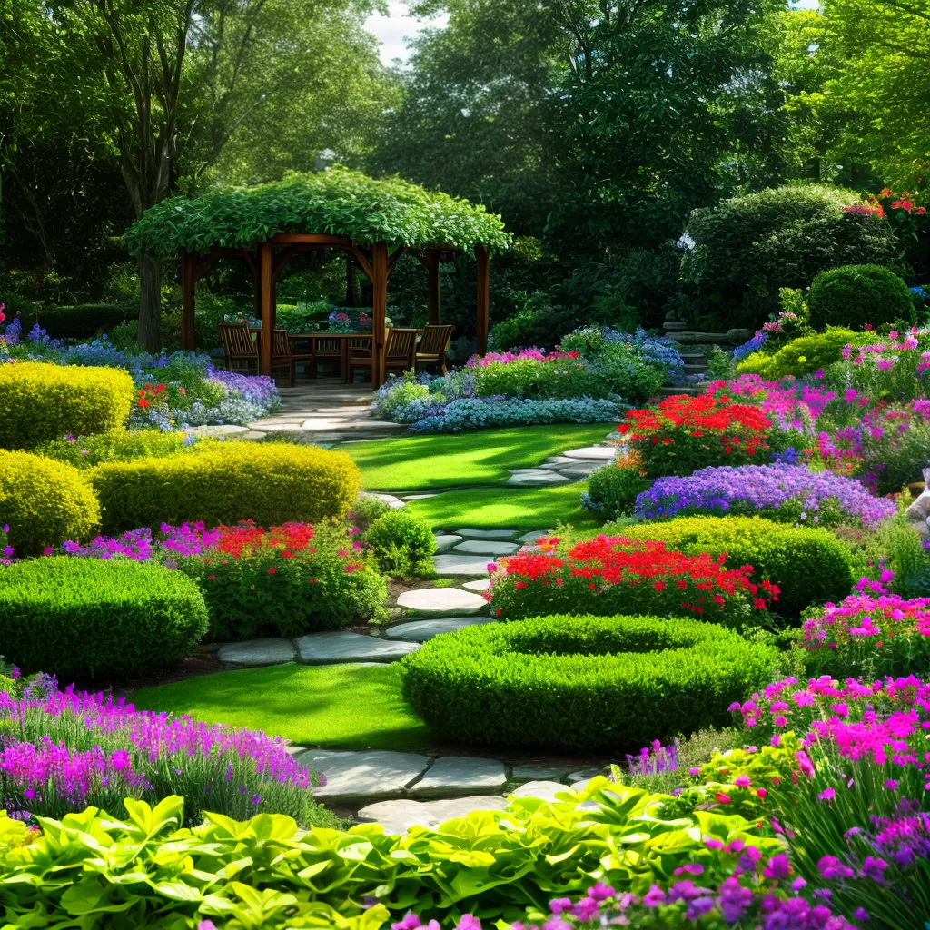 jardim colorido paz natureza jardim colorido paz natureza