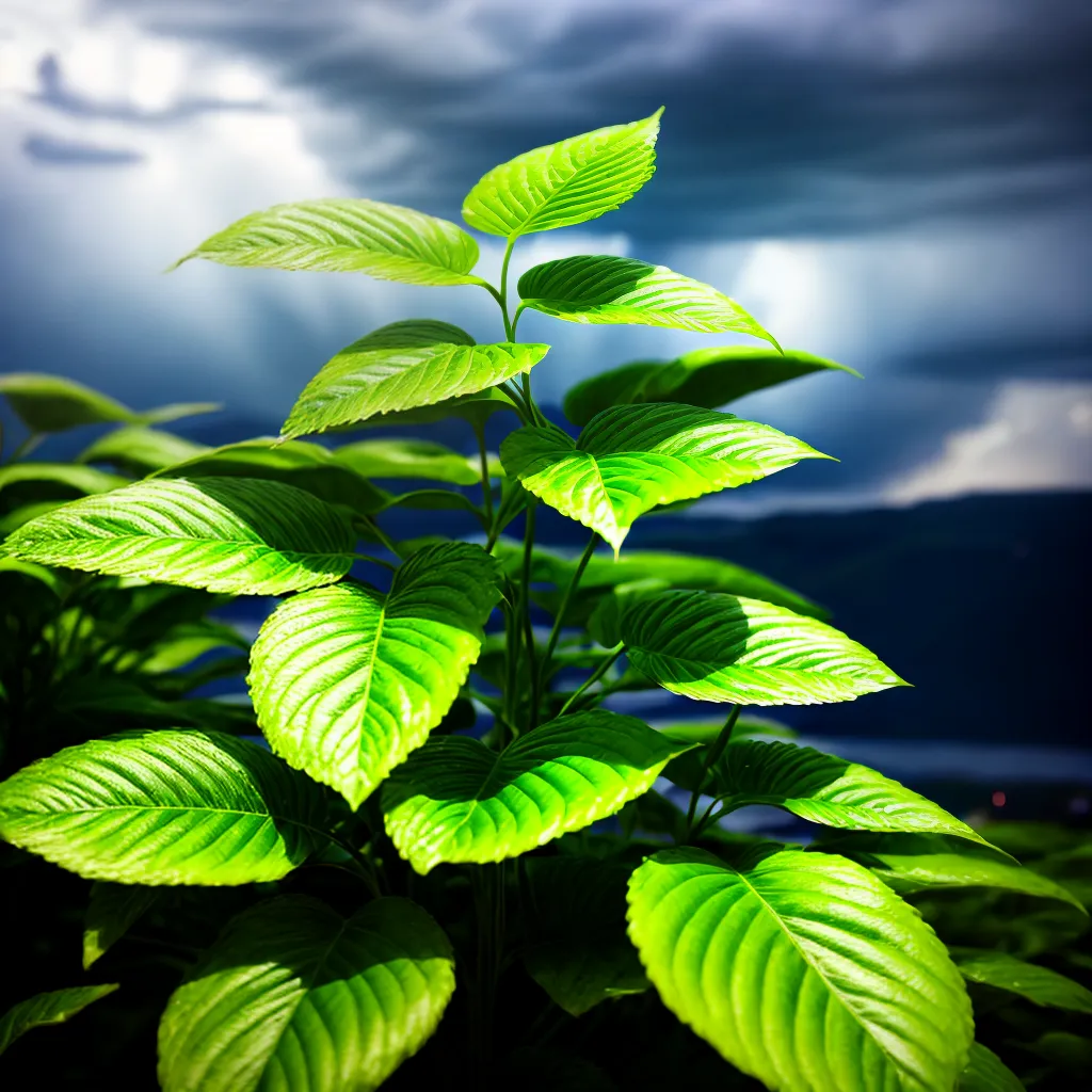 planta verde resiliencia adaptacao