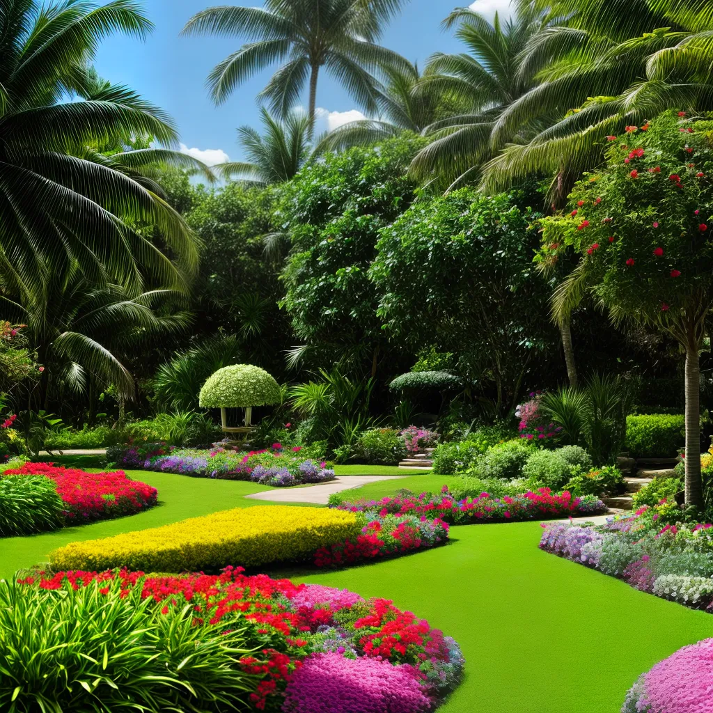 jardim vibrante flores natureza surpresa