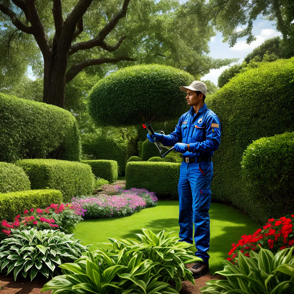 jardineiro poda arvore jardim