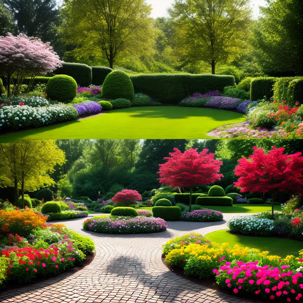 jardim beleza todas as estacoes