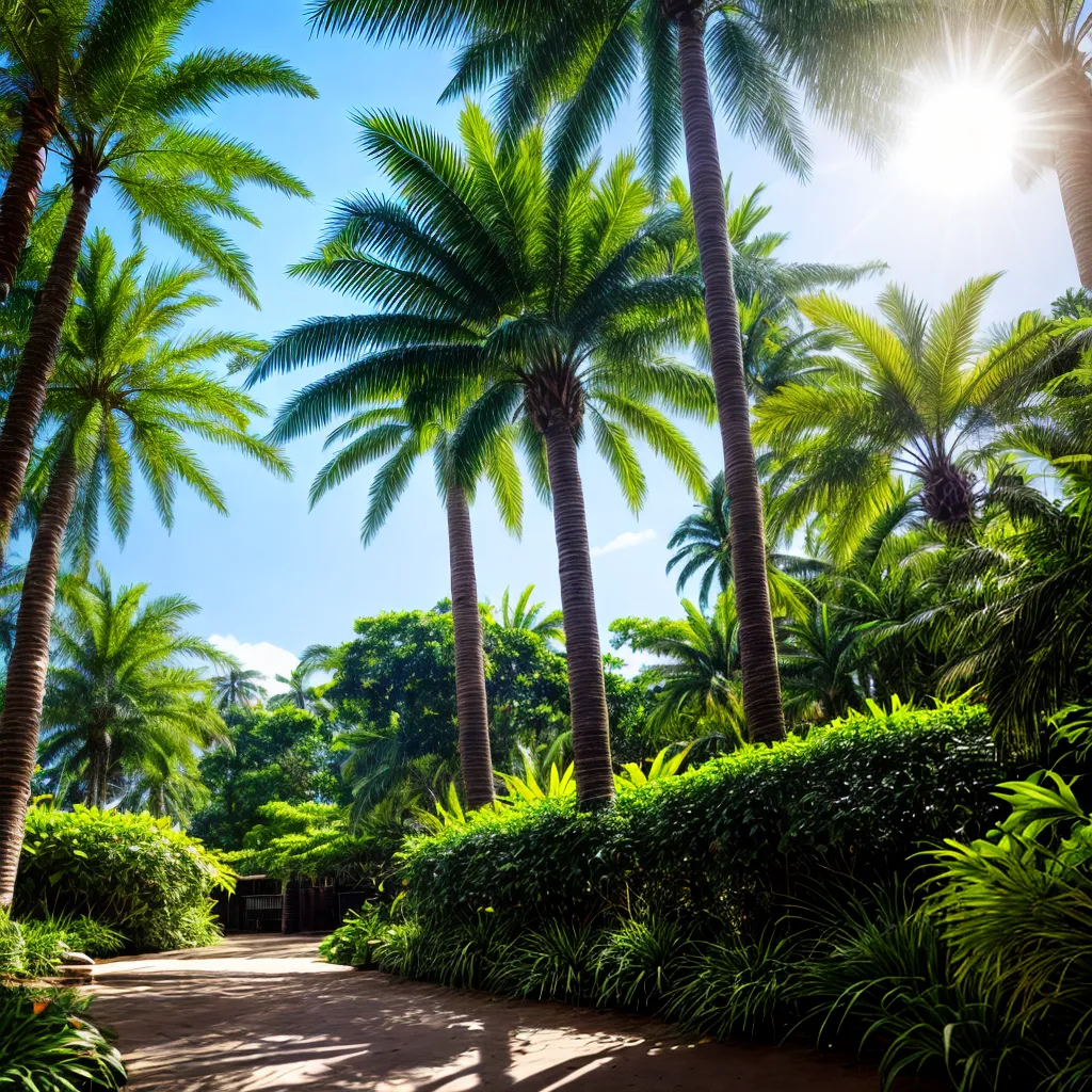 jardim tropical palmeiras ferns flores jardim tropical palmeiras ferns flores