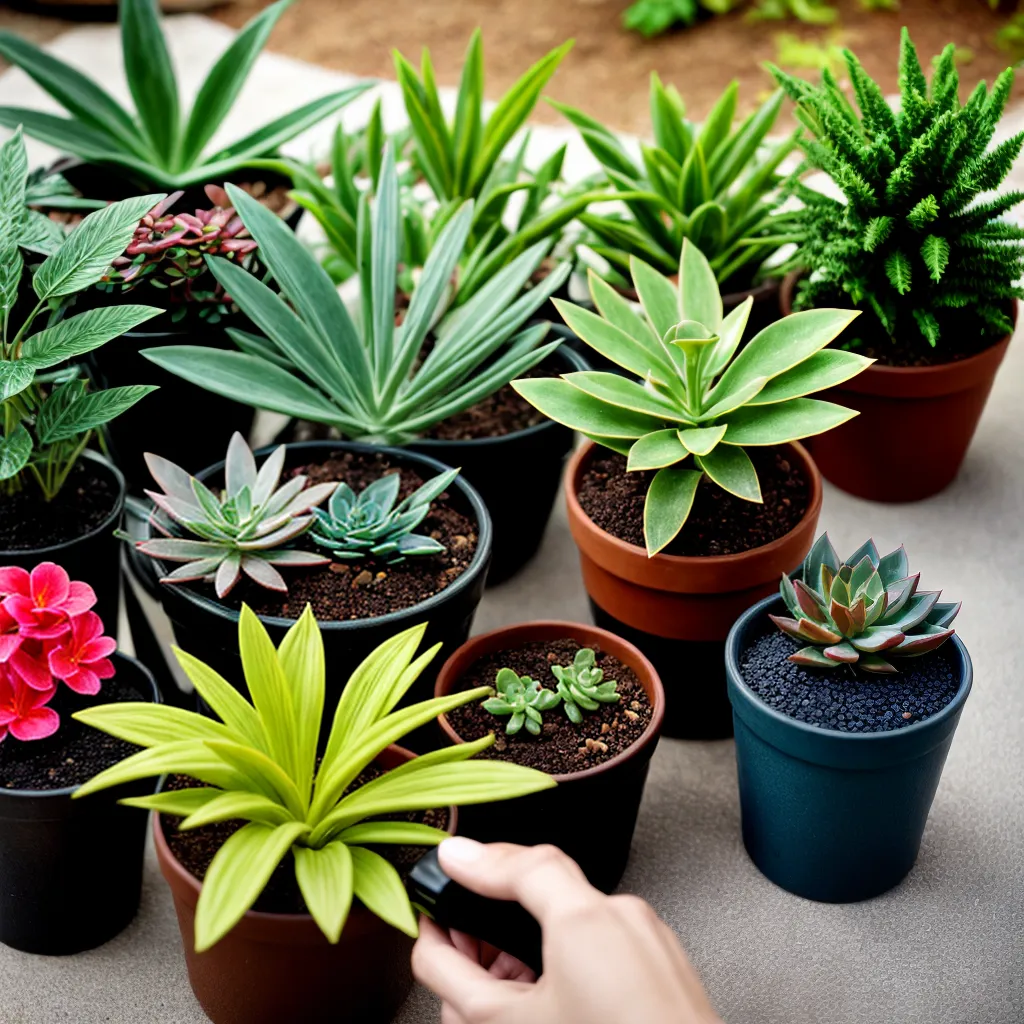 plantas pot clima diversidade jardim