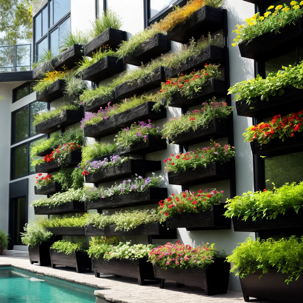 jardim vertical resistente clima