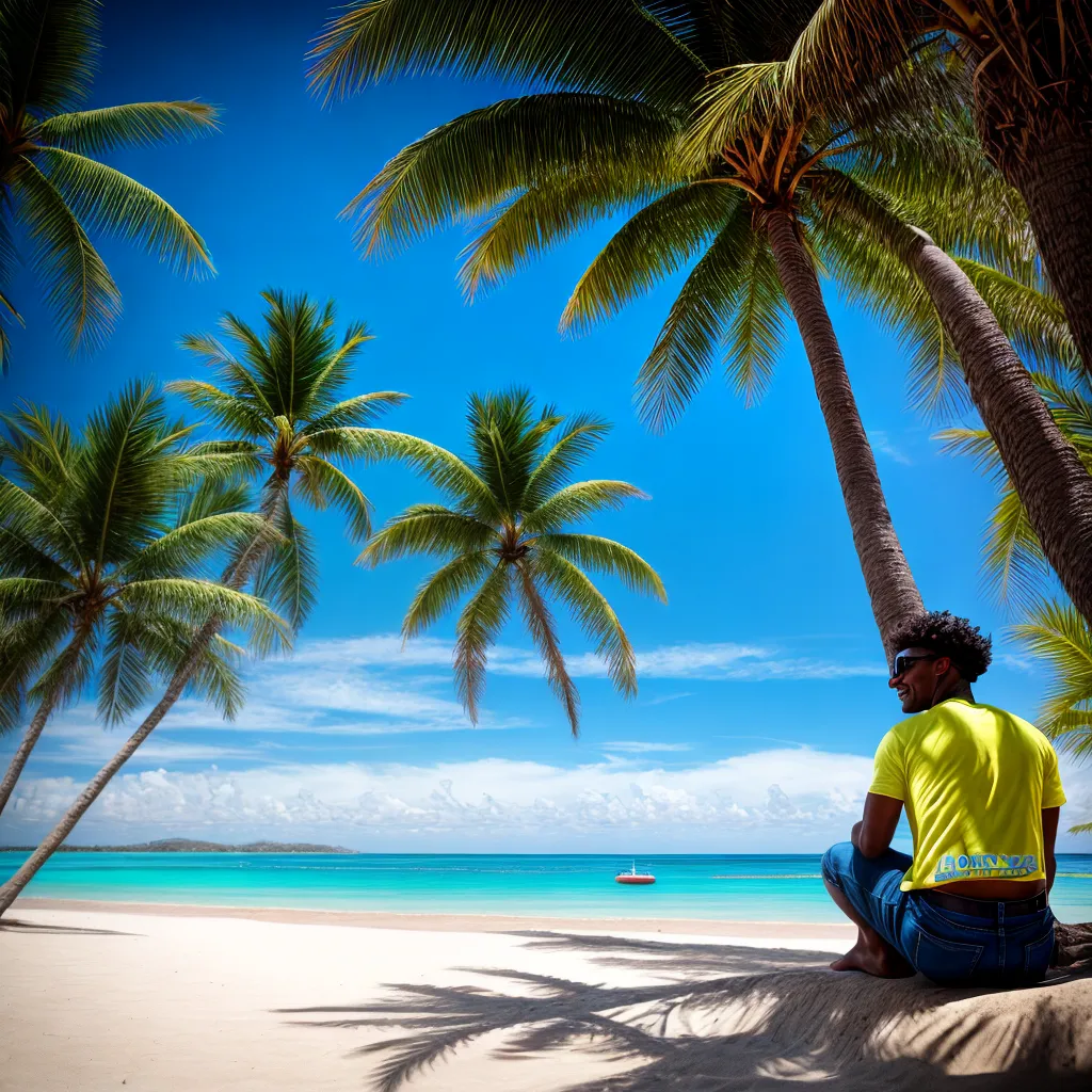praia palmeiras ceu azul bem estar