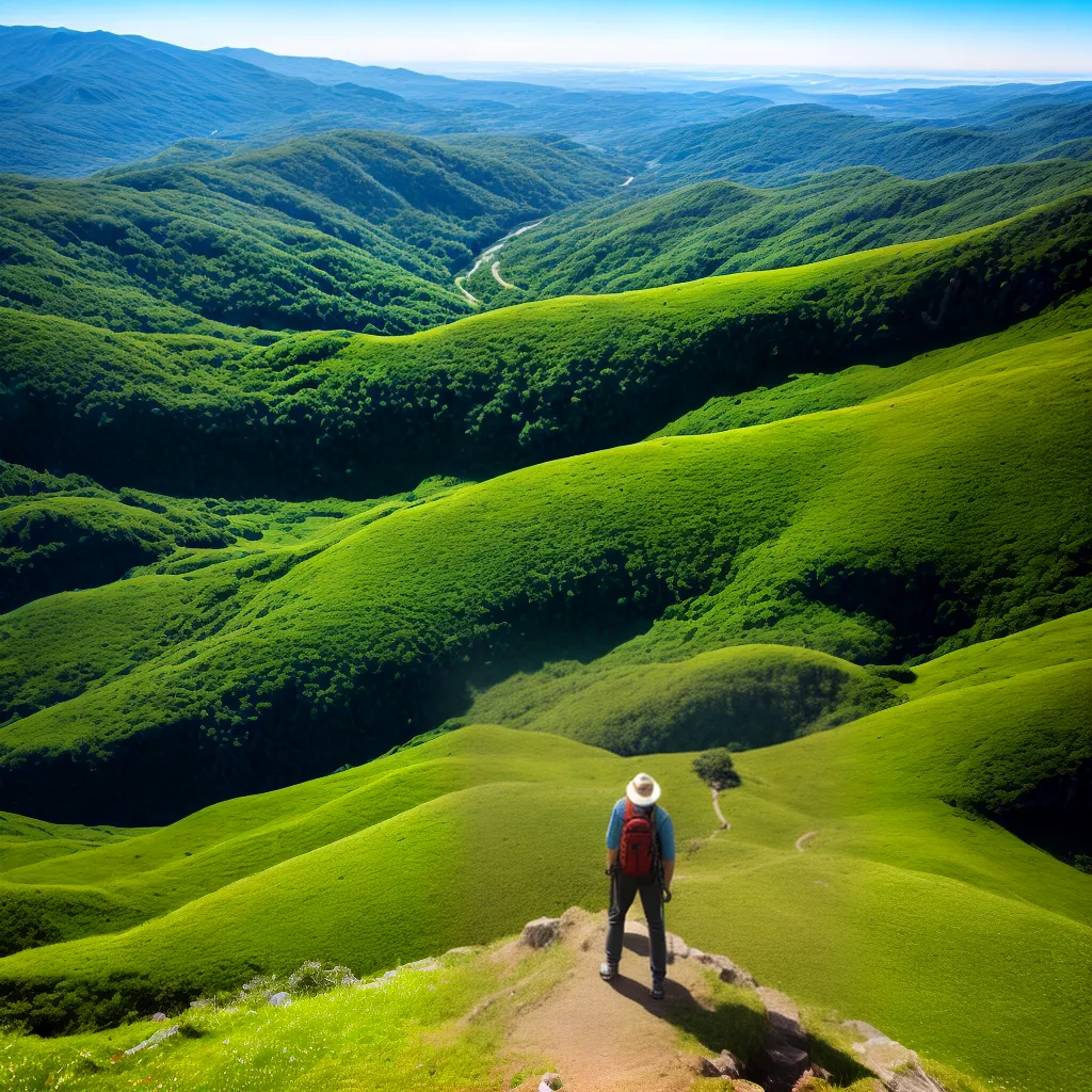 pessoa montanha natureza ceu serenidade
