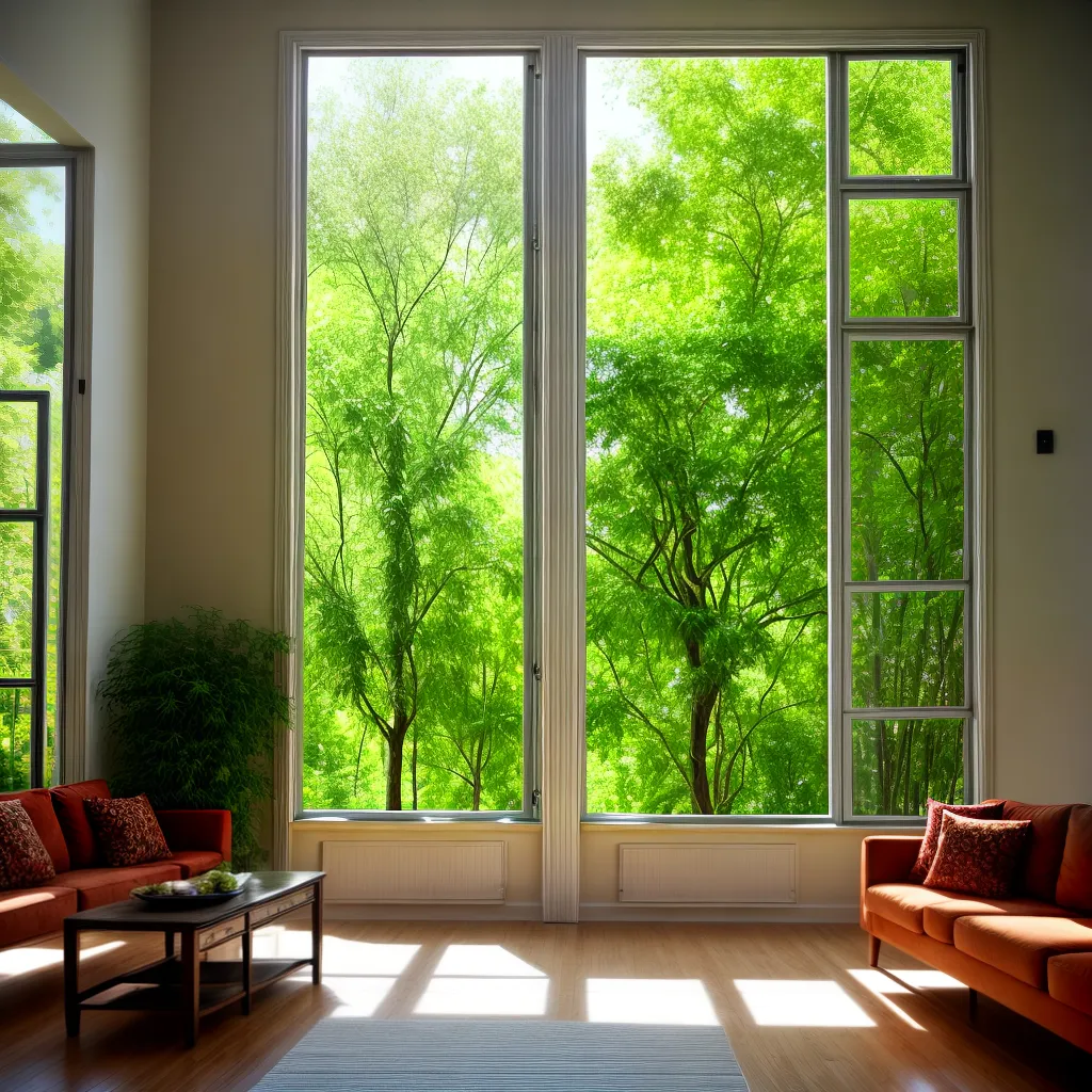 sala estar jardim verde