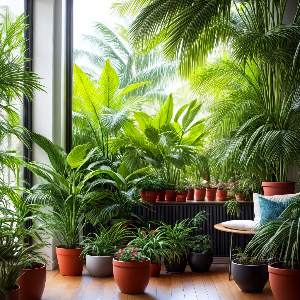 jardim interno plantas variedade luz