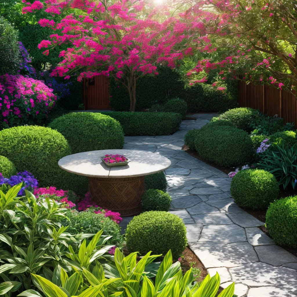 jardim colorido caminho convite