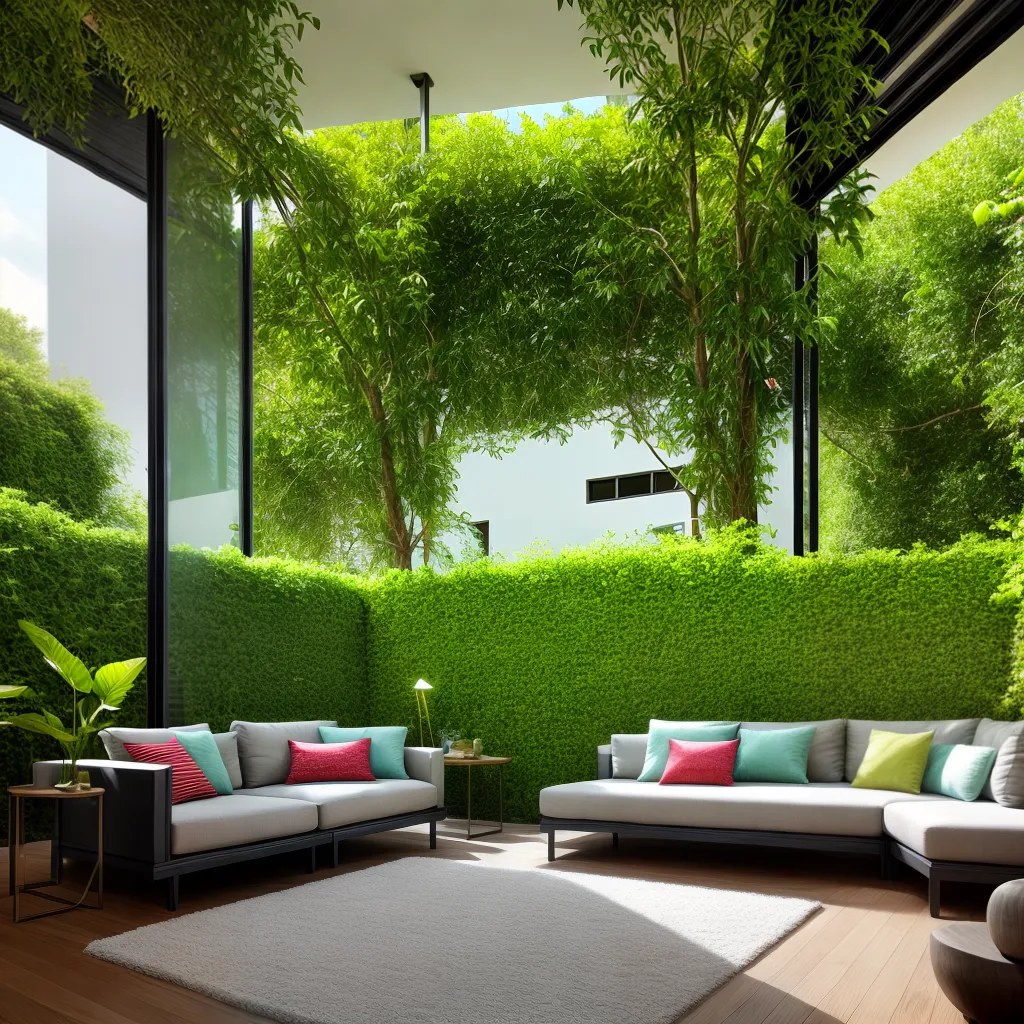 interior landscaping sala verde