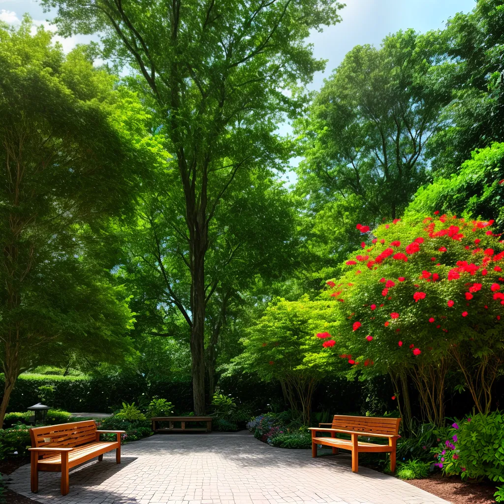 jardim colorido banco natureza jardim colorido banco natureza