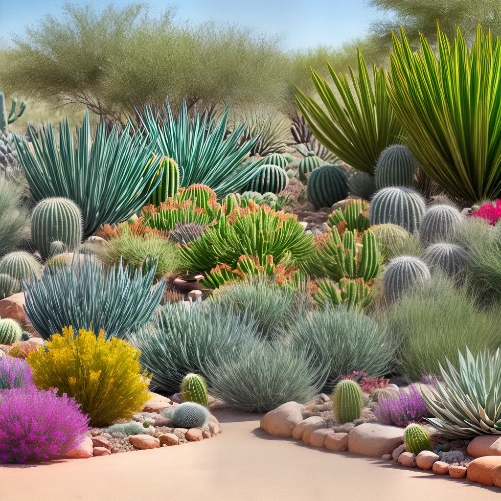 jardim deserto cactos suculentas