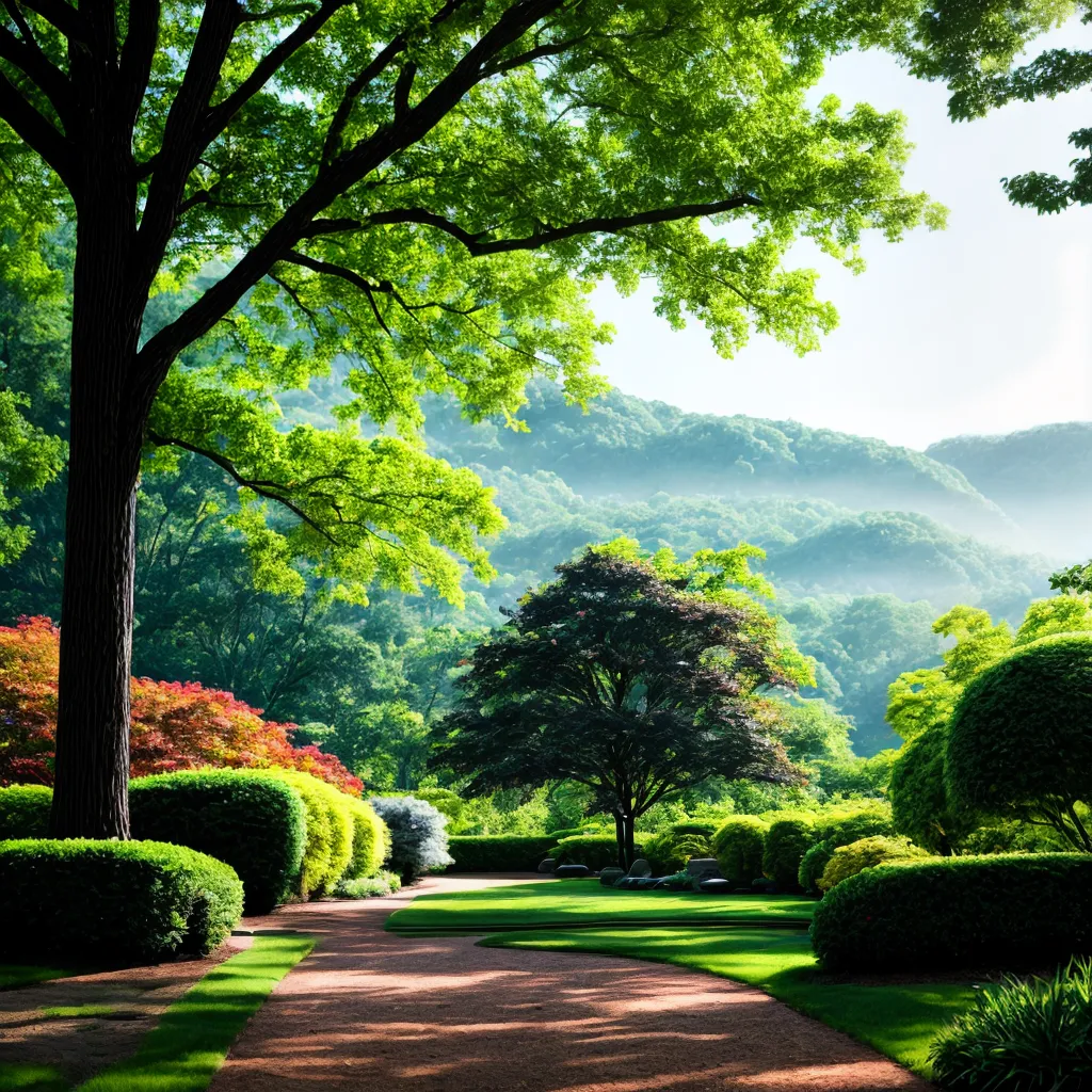jardim sereno paz natureza saude