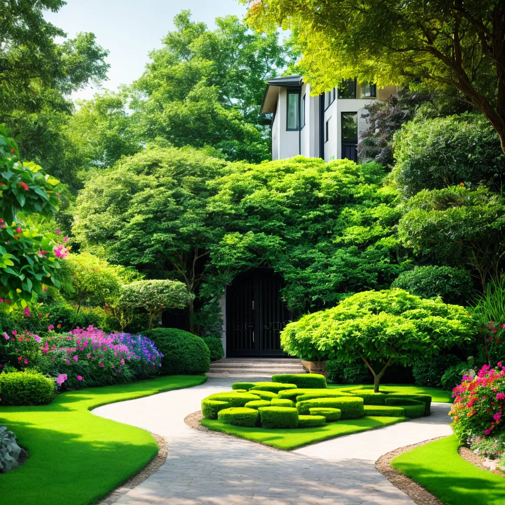 jardim natureza caminho