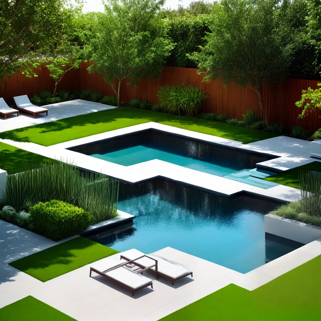 jardim moderno linhas geometricas verde jardim moderno linhas geometricas verde