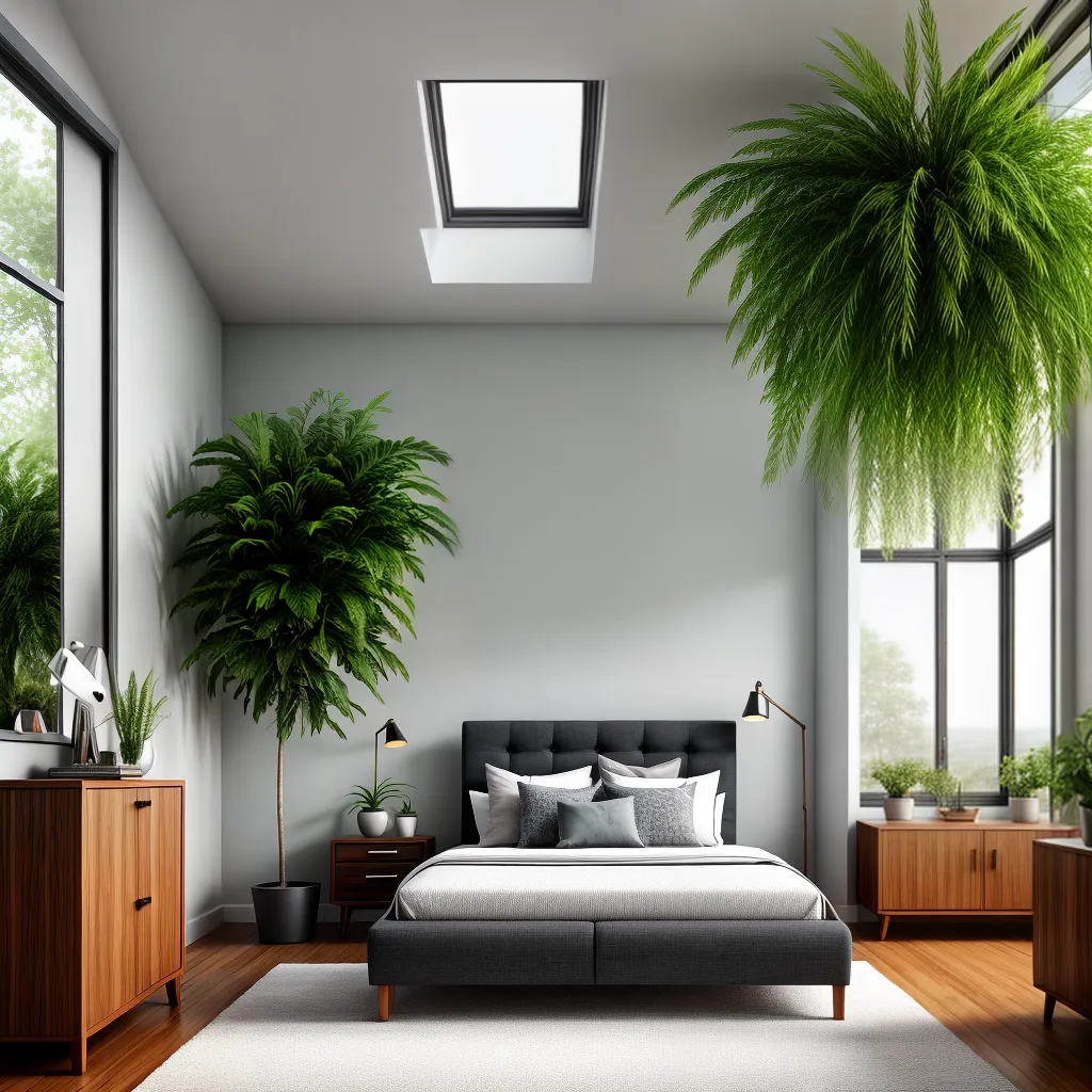 quarto acochoante planta madeira