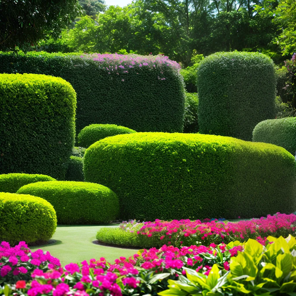 jardim colorido planta paisagismo
