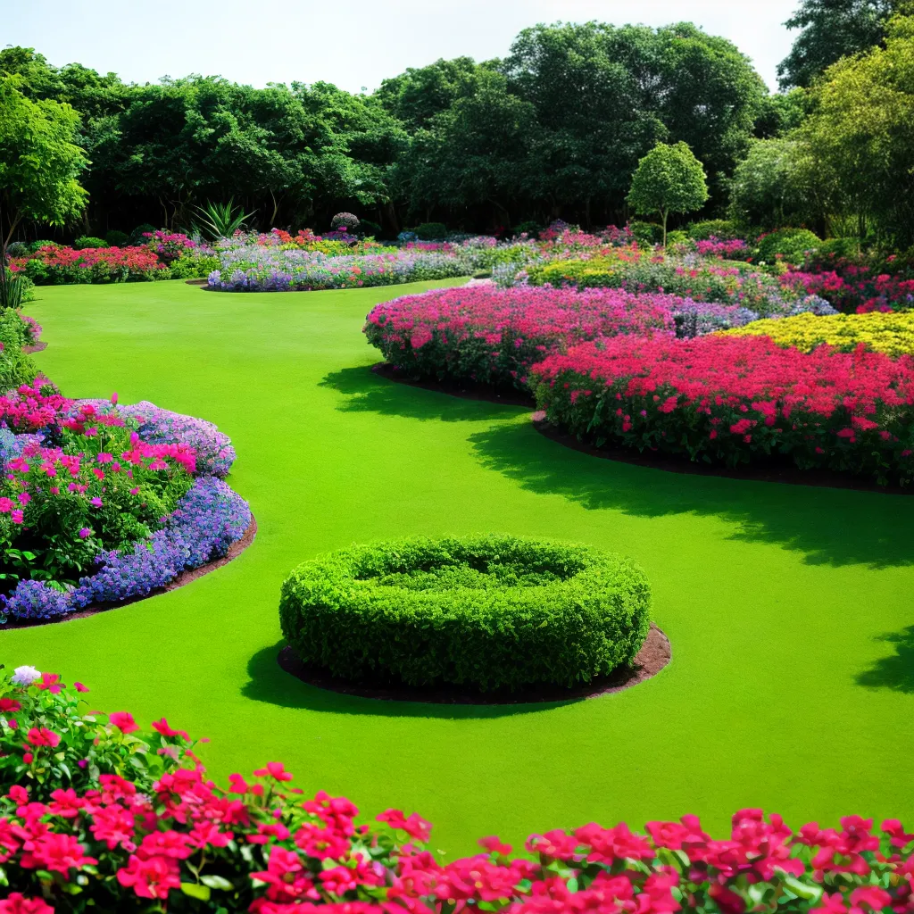 jardim vibrante bushes colorido crescimento jardim vibrante bushes colorido crescimento