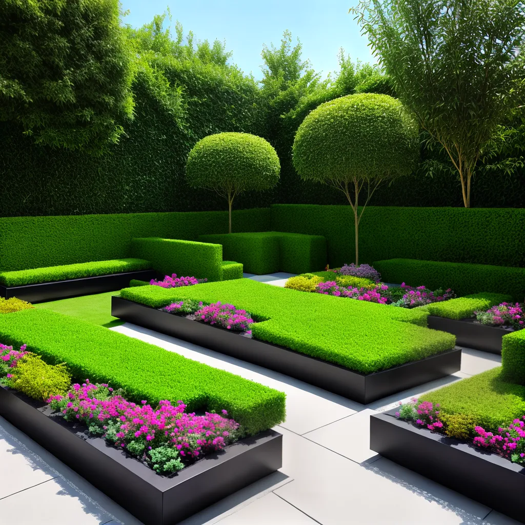 jardim futurista arbustos geometricos inovador jardim futurista arbustos geometricos inovador