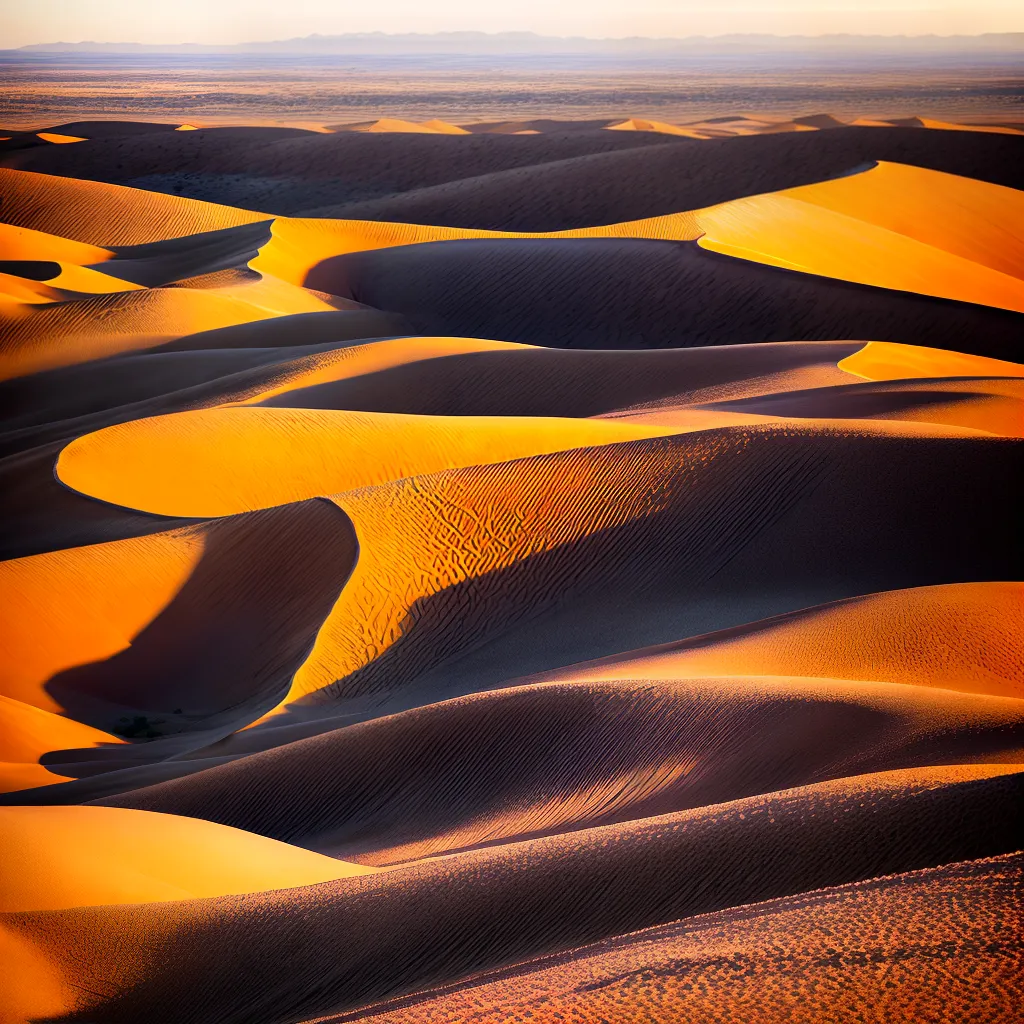 por do sol deserto areia dunas